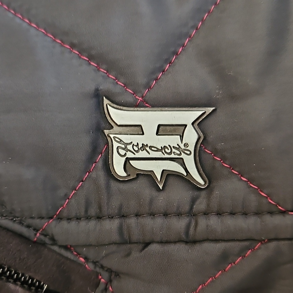 Harley Davidson Women's Black Quilted Vest - Picture 5 of 10